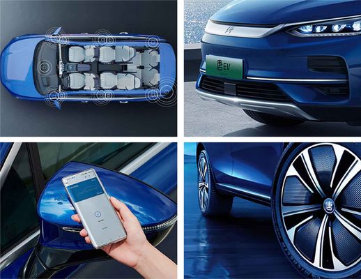 स्टॉक में 2023 Byd Tang Plus इलेक्ट्रिक एसयूवी हाई स्पीड 730 Km Long Range Pure Ev Car