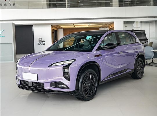 202/253 KW मोटर हांगकी लिमोसिन इलेक्ट्रिक कार अधिकतम गति 200 किमी/घंटा और लंबाई 4925 मिमी के साथ