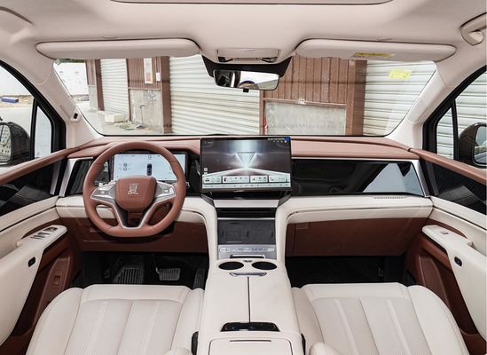 1100 किमी रेंज BYD Xia MPV 5145MM लंबाई व्यवसाय और परिवार के लिए इलेक्ट्रिक वाहन
